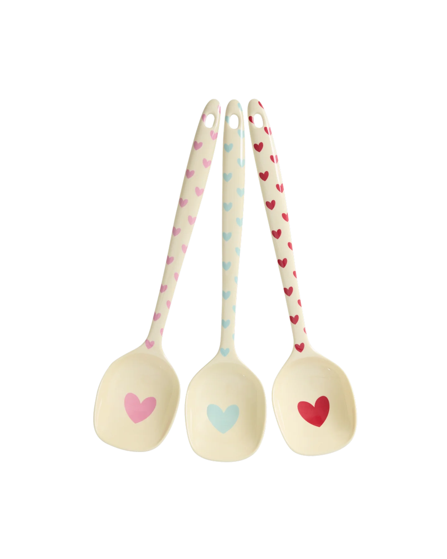 RICE Melamin Kochlöffel - Herzen - Favorite Hearts Prints - Wählen Sie Ihre Farbe RICE Melamin Kochlöffel - Herzen - Favorite Hearts Prints - Wählen Sie Ihre Farbe