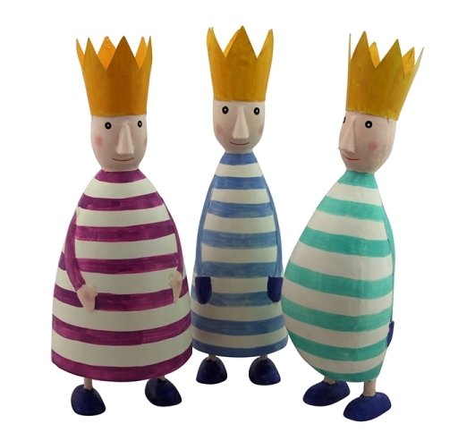 Pape Kunstgewerbe - 3 Könige Set - 25 cm