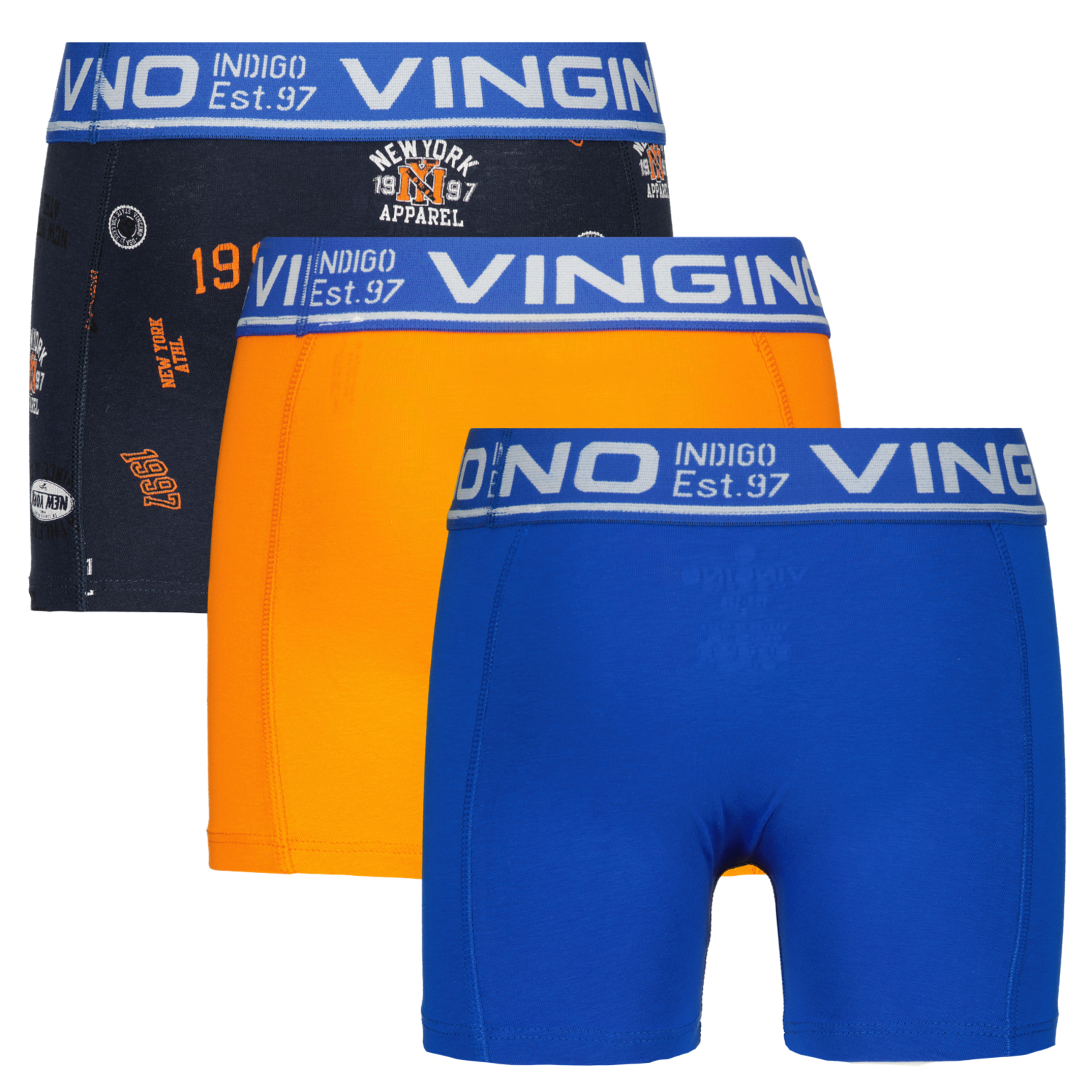 Vingino Boxer 3er Set - Sky Orange