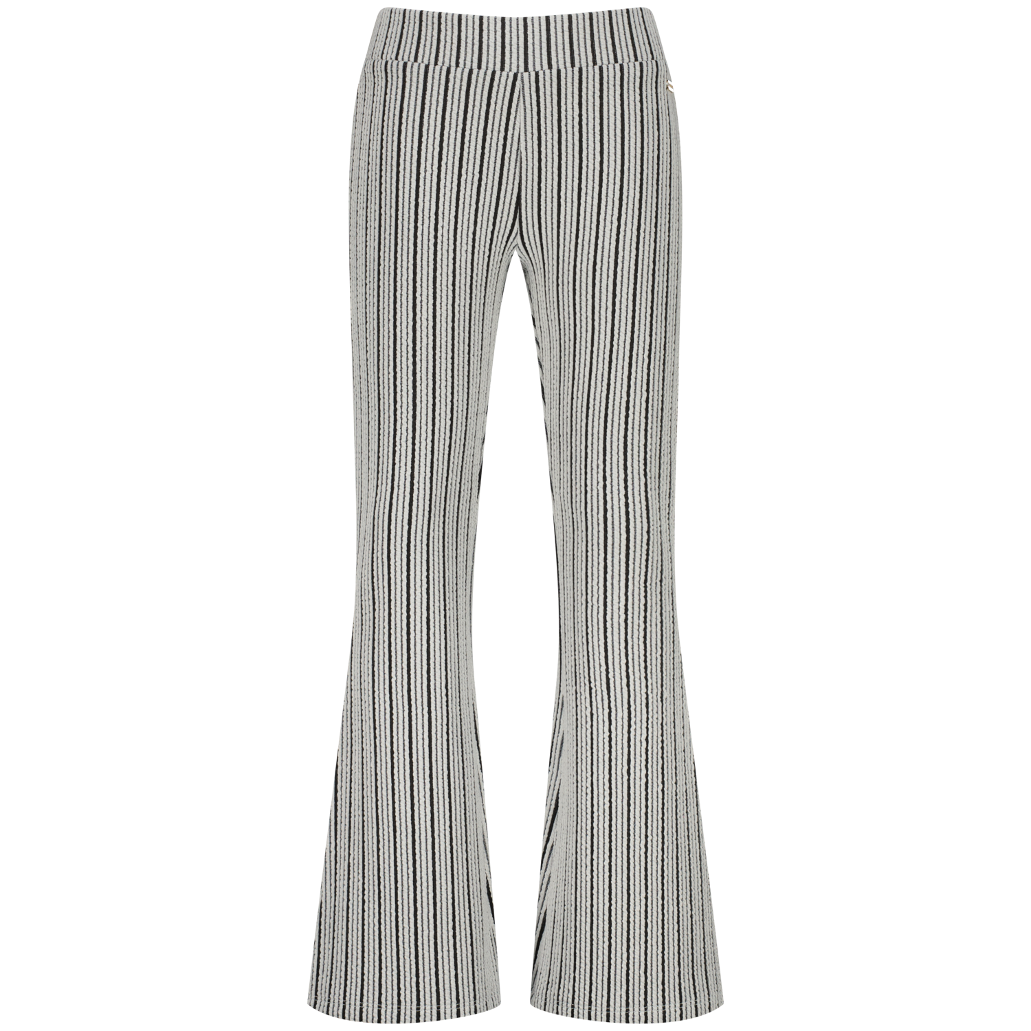 Vingino Mädchen Flare Hose Sammie in Schwarz/Weiß gestreift