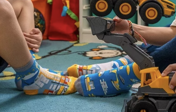Spox Sox - Kindersocken - Little Constructor - SALE