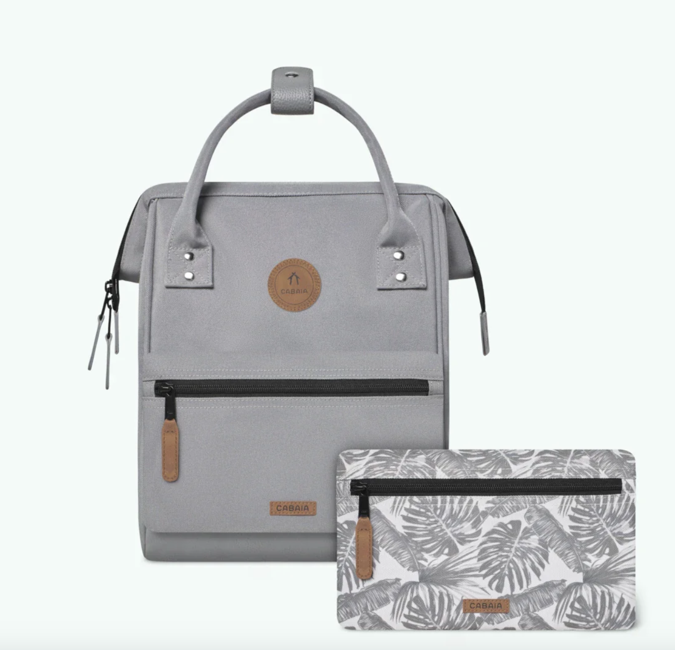 Cabaia Rucksack Poitiers Small mit Laptop-Fach - Grau Cabaia Rucksack Poitiers Small mit Laptop-Fach - Grau