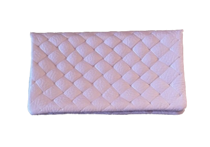 BFF Soft Lattice Leder Geldbeutel - Flieder - Large 