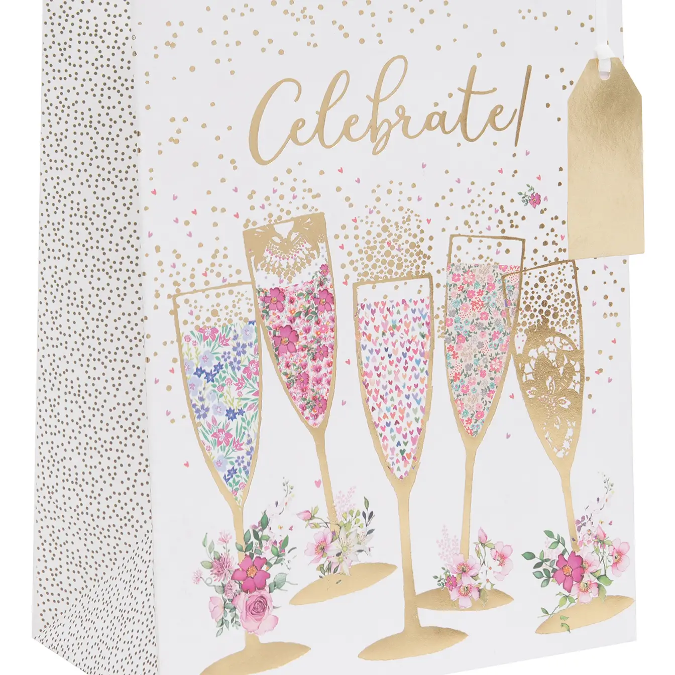 Glick Geschenktasche Medium - Prosecco Flaschen - Celebrate Glick Geschenktasche Medium - Prosecco Flaschen - Celebrate