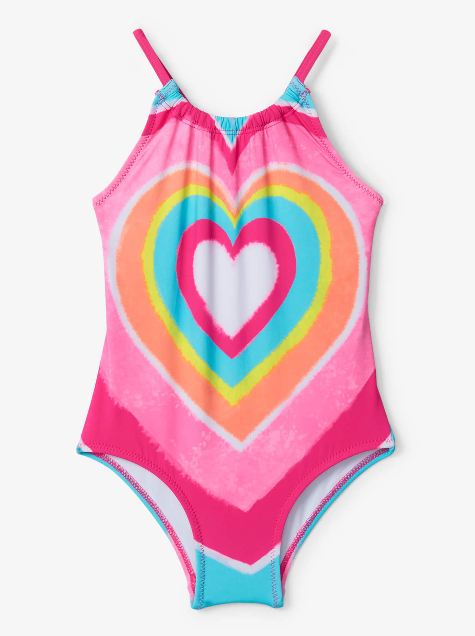 Hatley Badeanzug - Psychodelic Heart - Regenbogen Herz - SALE