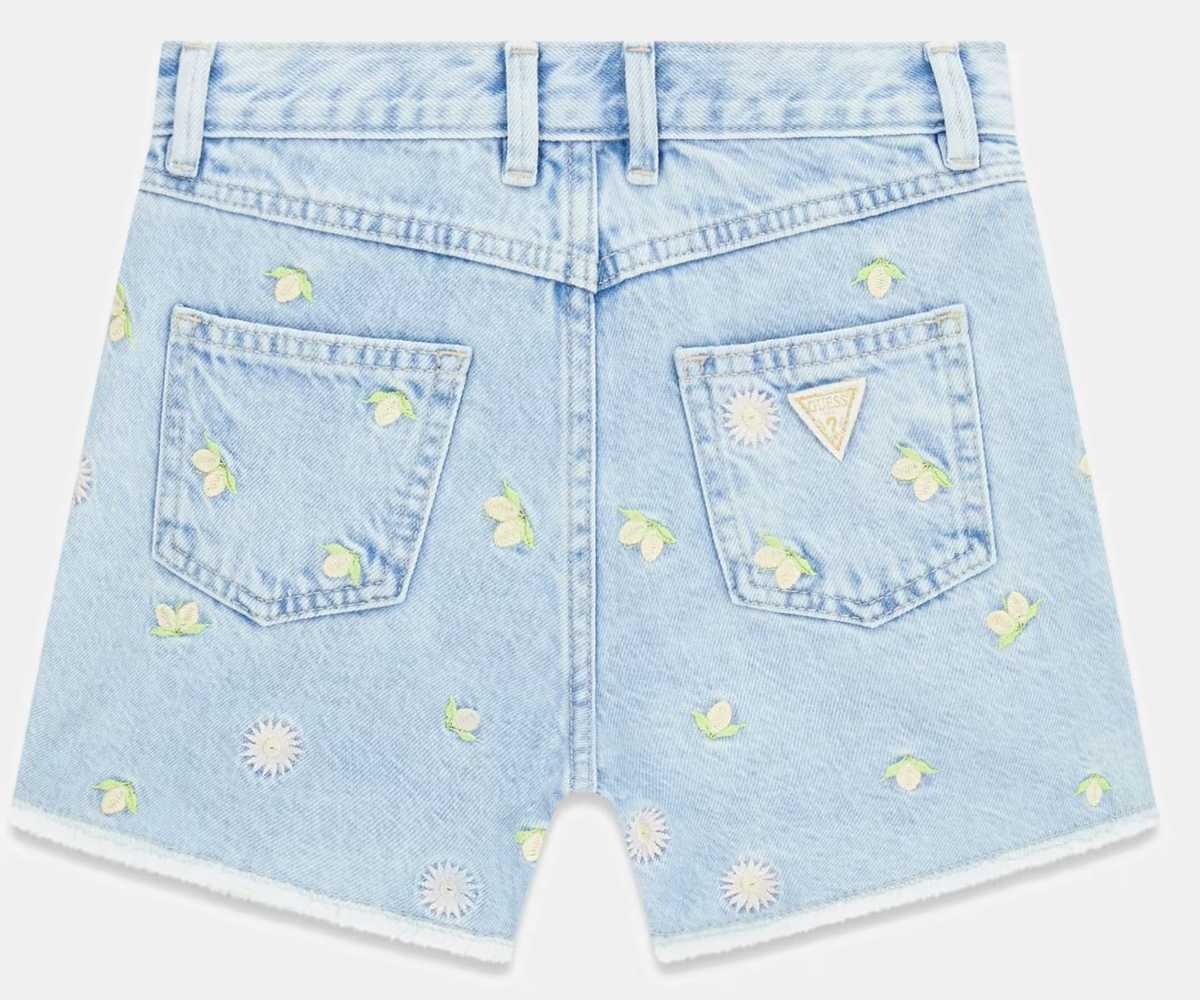 Guess Mädchen Jeans Short mit Zitronen Guess Mädchen Jeans Short mit Zitronen