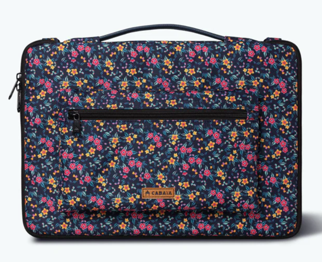 Cabaia Laptoptasche Laptop Case SHINJUKU 13/14 Zoll - geblümt - SALE