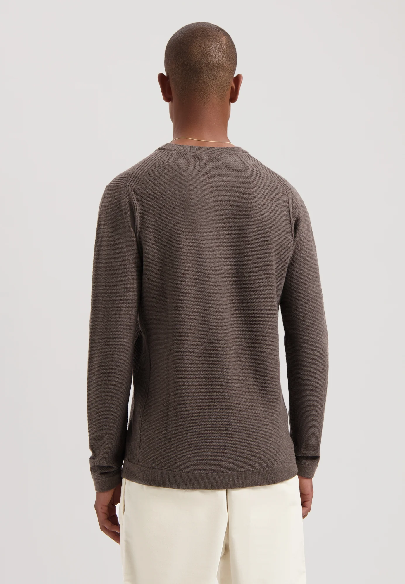 Dstrezzed Mercury Strickpullover in Drift Wood Braun - SALE Dstrezzed Mercury Strickpullover in Drift Wood Braun - SALE