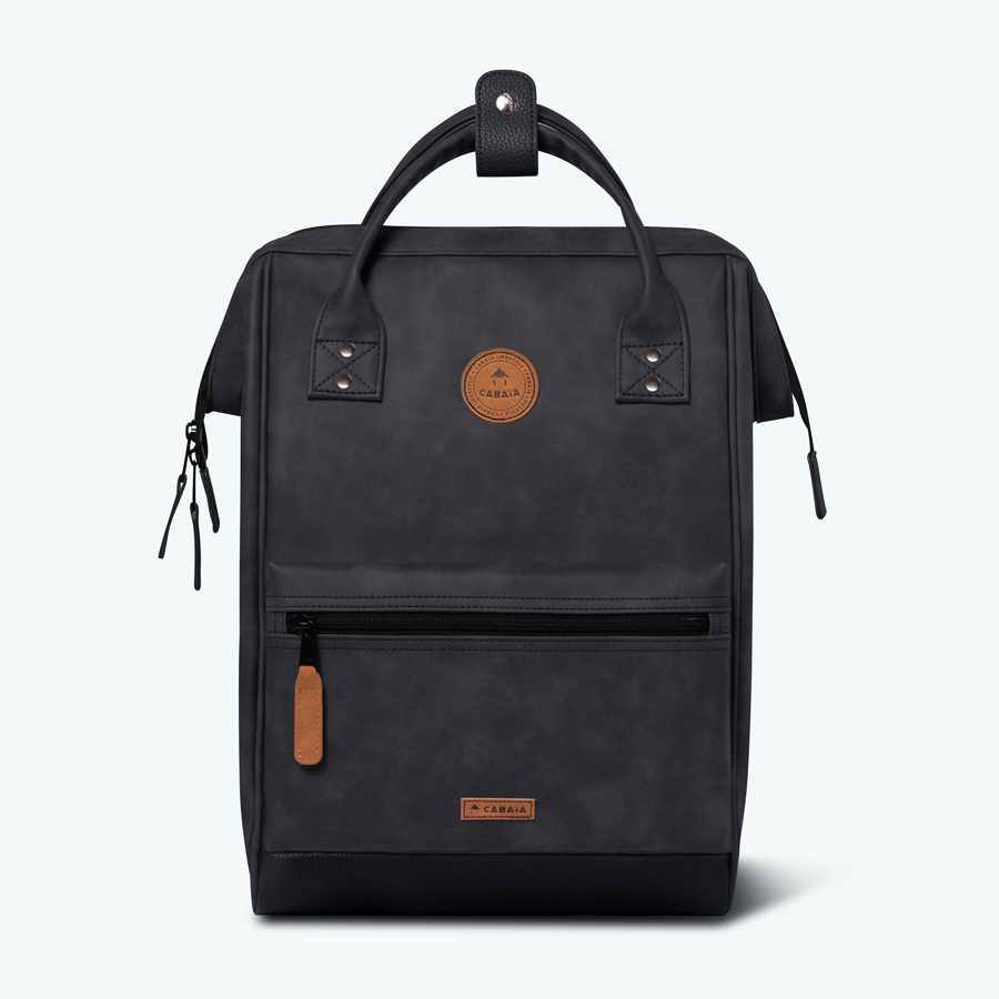 Cabaia Rucksack LE HAVRE Medium mit Laptop-Fach - Schwarz