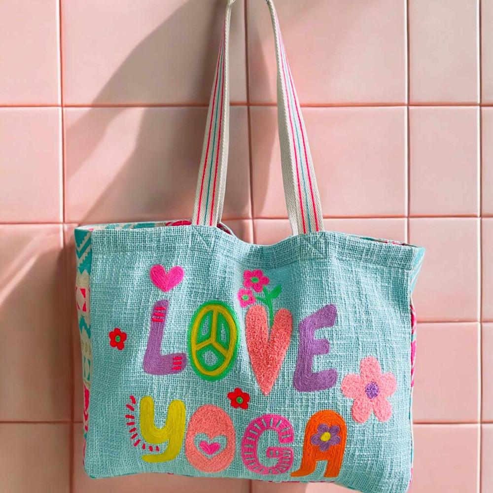 Noi Shoppertasche SLUB - LOVE YOGA Noi Shoppertasche SLUB - LOVE YOGA