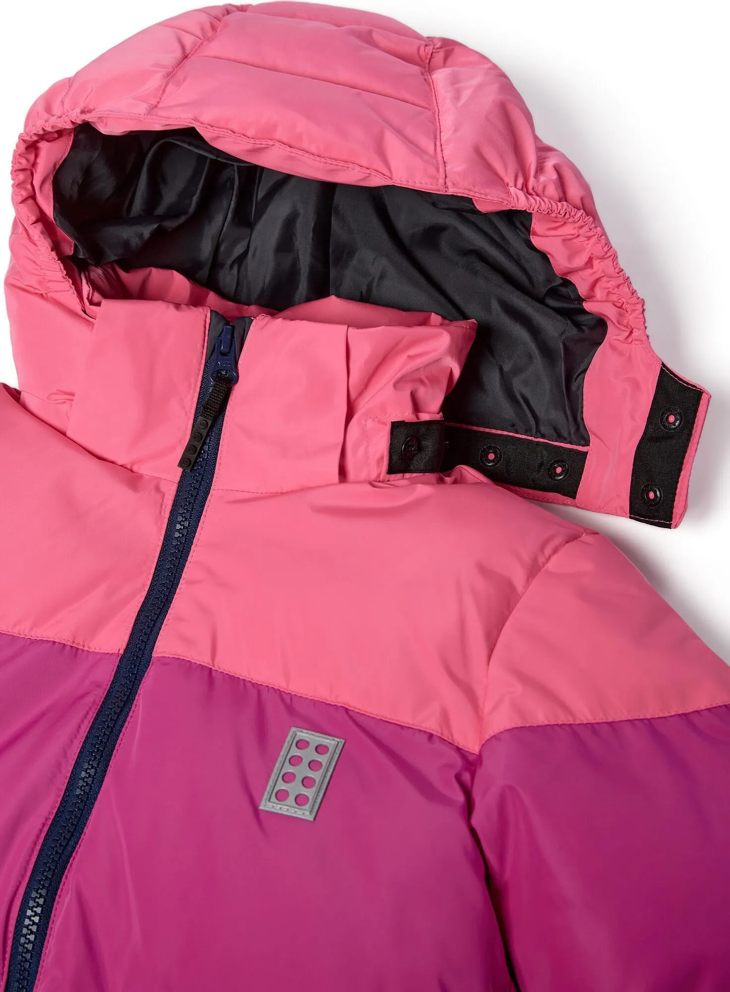 LEGO Kidswear LWJAZ Winterjacke Blockstreifen - Neon/Pink/Blau - SALE LEGO Kidswear LWJAZ Winterjacke Blockstreifen - Neon/Pink/Blau - SALE