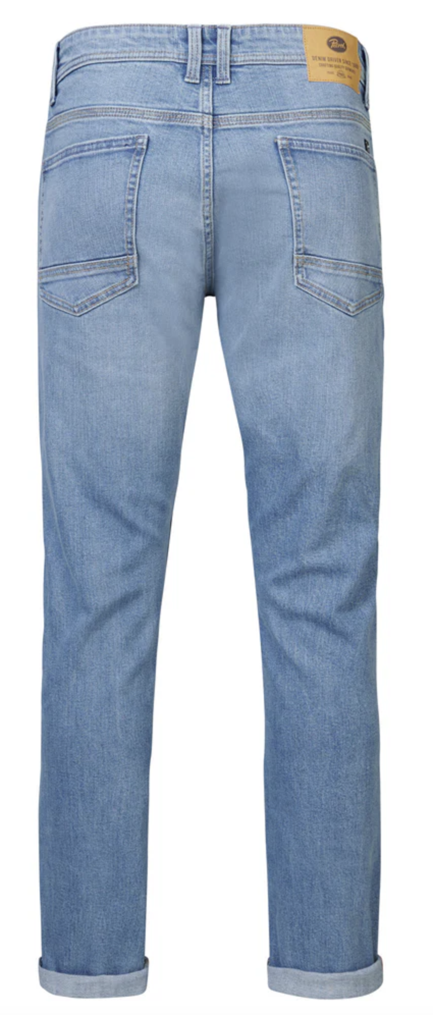 Petrol Industries Jeans STARLING Straight used - Hellblau