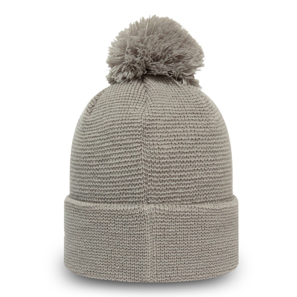 New Era Mütze Woman - NY New York Yankees in Grau mit Bommel - SALE