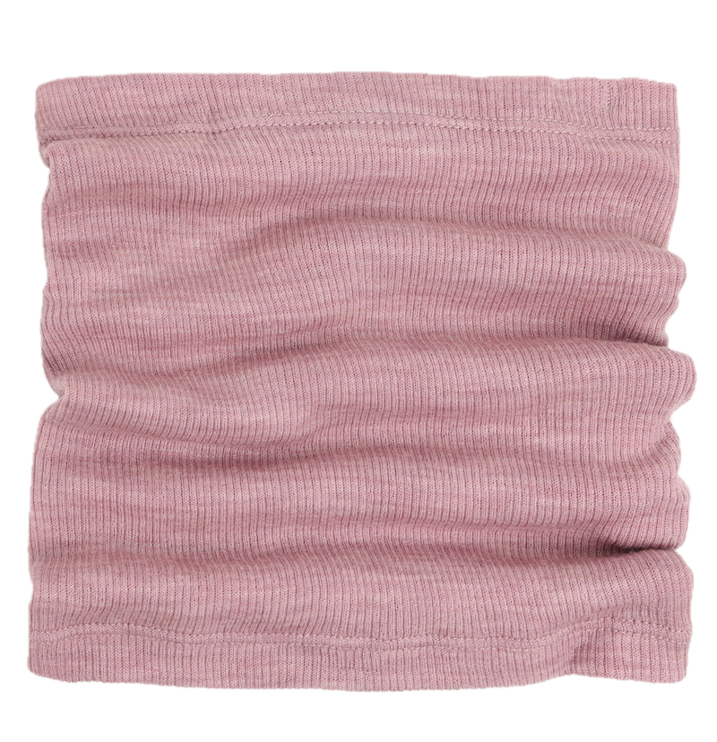 CeLaVi Loop aus Merinowolle 2-lagig in Rosa Lilas Melange