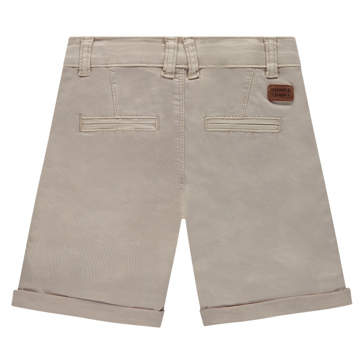 Babyface Stains & Stories Chino Short in Stone Beige
