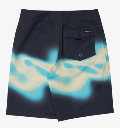 Quiksilver Surfsilk Straight 17" - Boardshorts für Jungen in Dark Navy Thermo Stripe