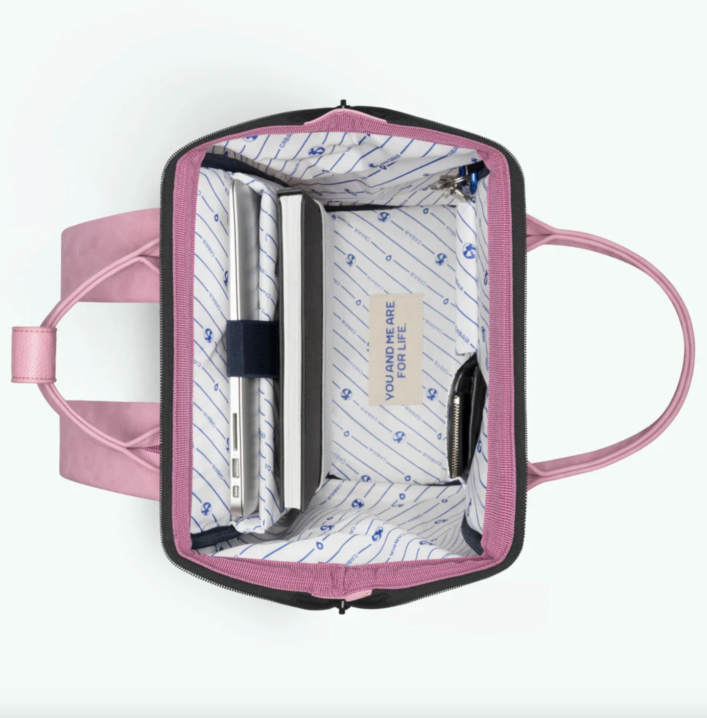 Cabaia Adventurer Rucksack Medium BARI - Rosa