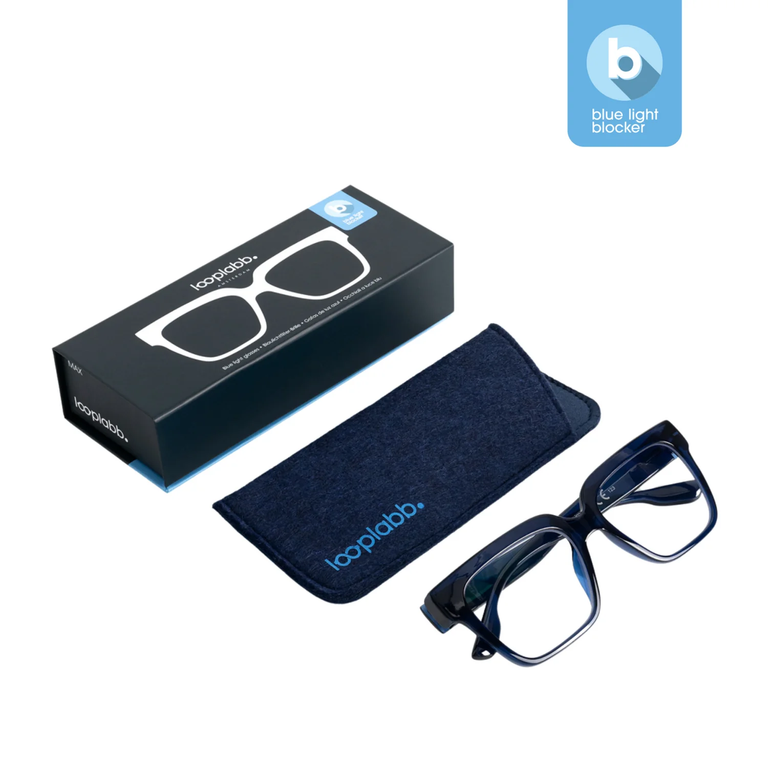 looplabb. MAX BLUE LIGHT in Blue Marine