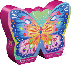 Crocodile Creek Puzzle - Butterfly Garden - Schmetterling - 36 Teile Crocodile Creek Puzzle - Butterfly Garden - Schmetterling - 36 Teile