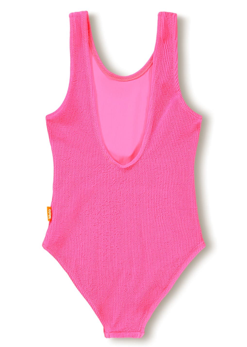 Molo Nikka Crinkle Badeanzug Sportlich in Neon Pink Molo Nikka Crinkle Badeanzug Sportlich in Neon Pink