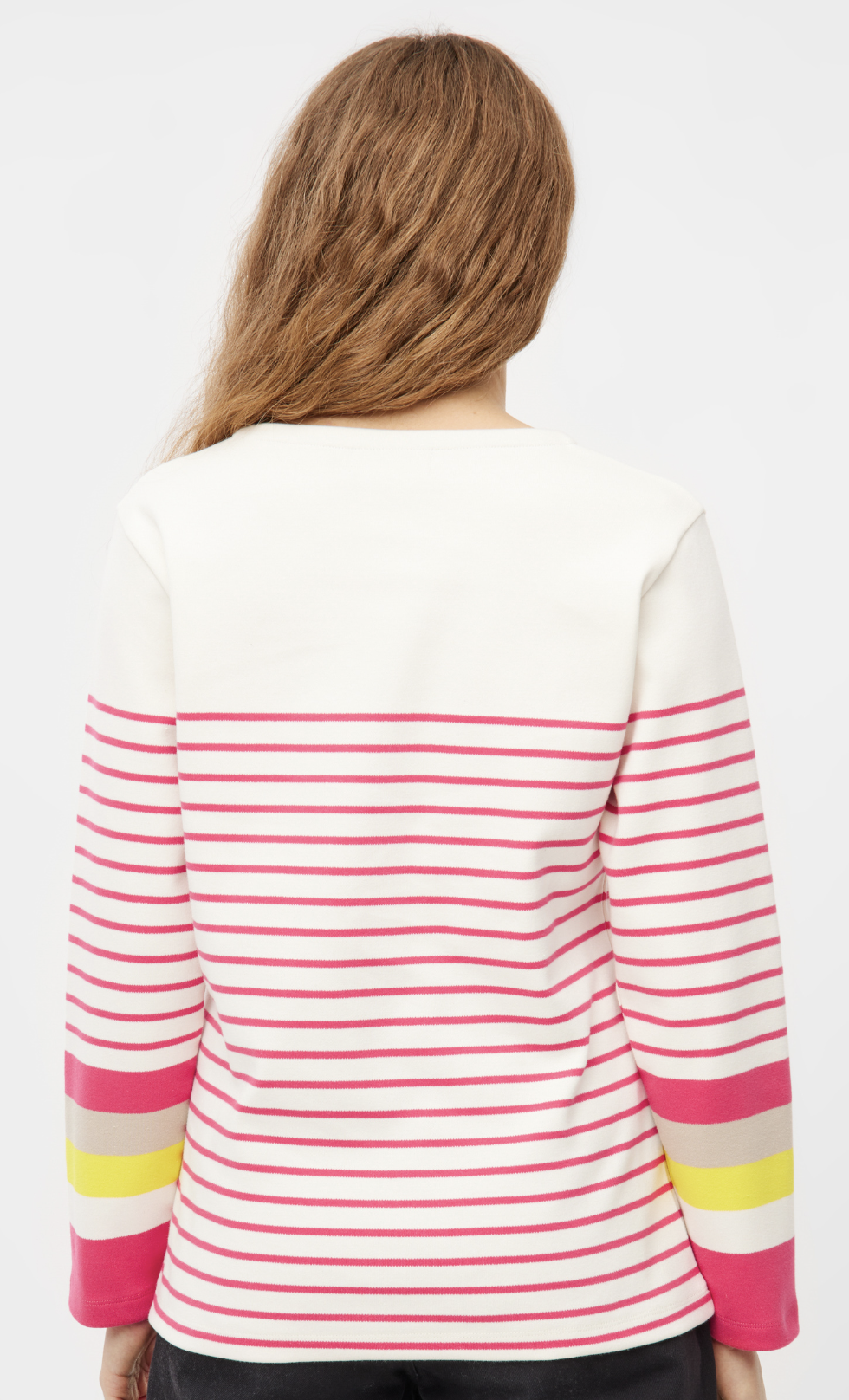 Derbe Damen Langarm Shirt - Azalea n in Weiß und Pink - SALE Derbe Damen Langarm Shirt - Azalea n in Weiß und Pink - SALE