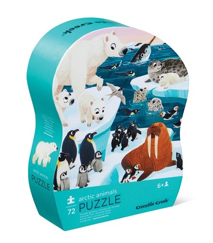 Crocodile Creek Puzzle - Arctic Animals- 72 Teille