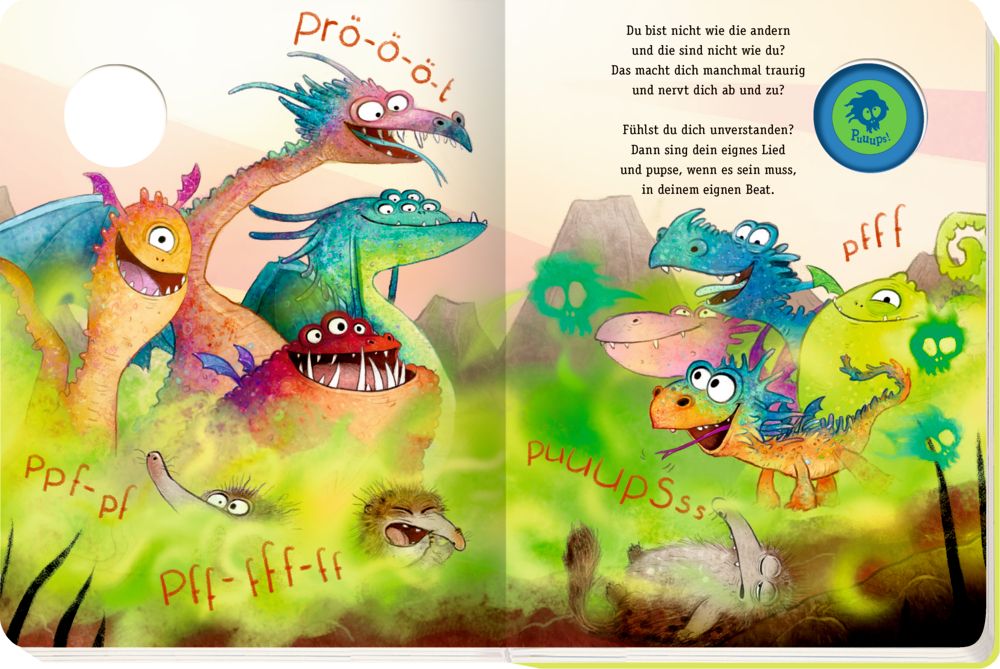 Furzipups, der Knatterdrache Pappbilderbuch