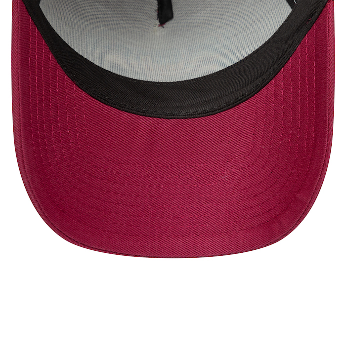 New Era Trucker Cap mit Patch in Rot LA Dodgers