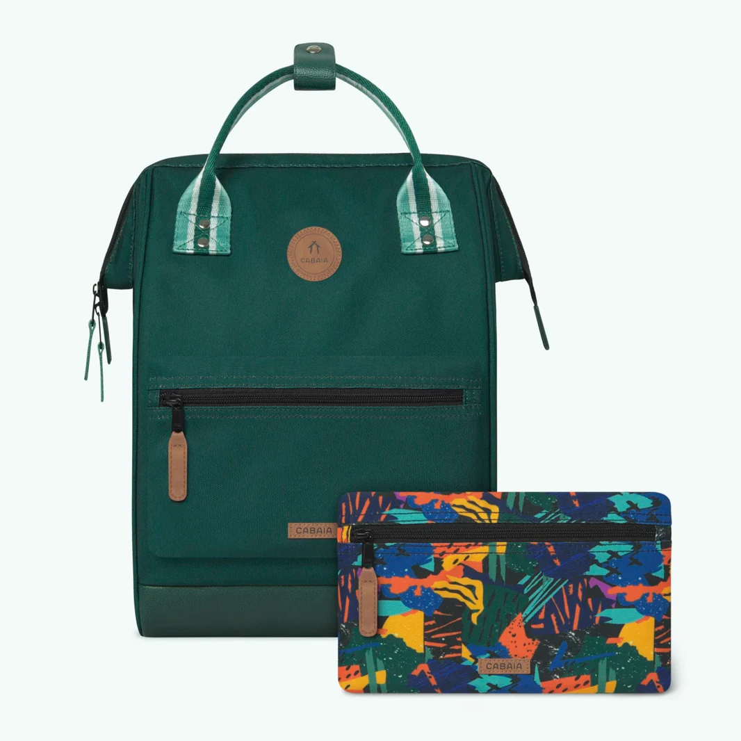 Cabaia Rucksack LIMA Medium mit Laptop-Fach - Grün