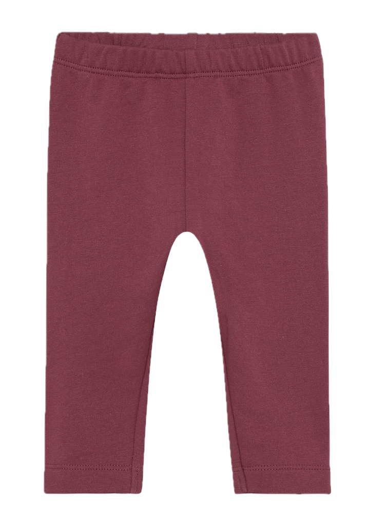 Minymo Baby Sweat Thermo Legging in Crushed Berry Pink Minymo Baby Sweat Thermo Legging in Crushed Berry Pink
