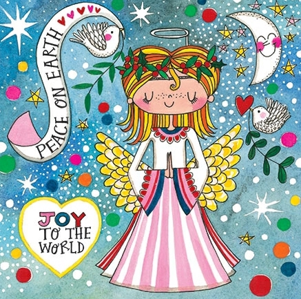 XJIG46 Edition Gollong Weihnachtskarte - Puzzle - Peace on earth