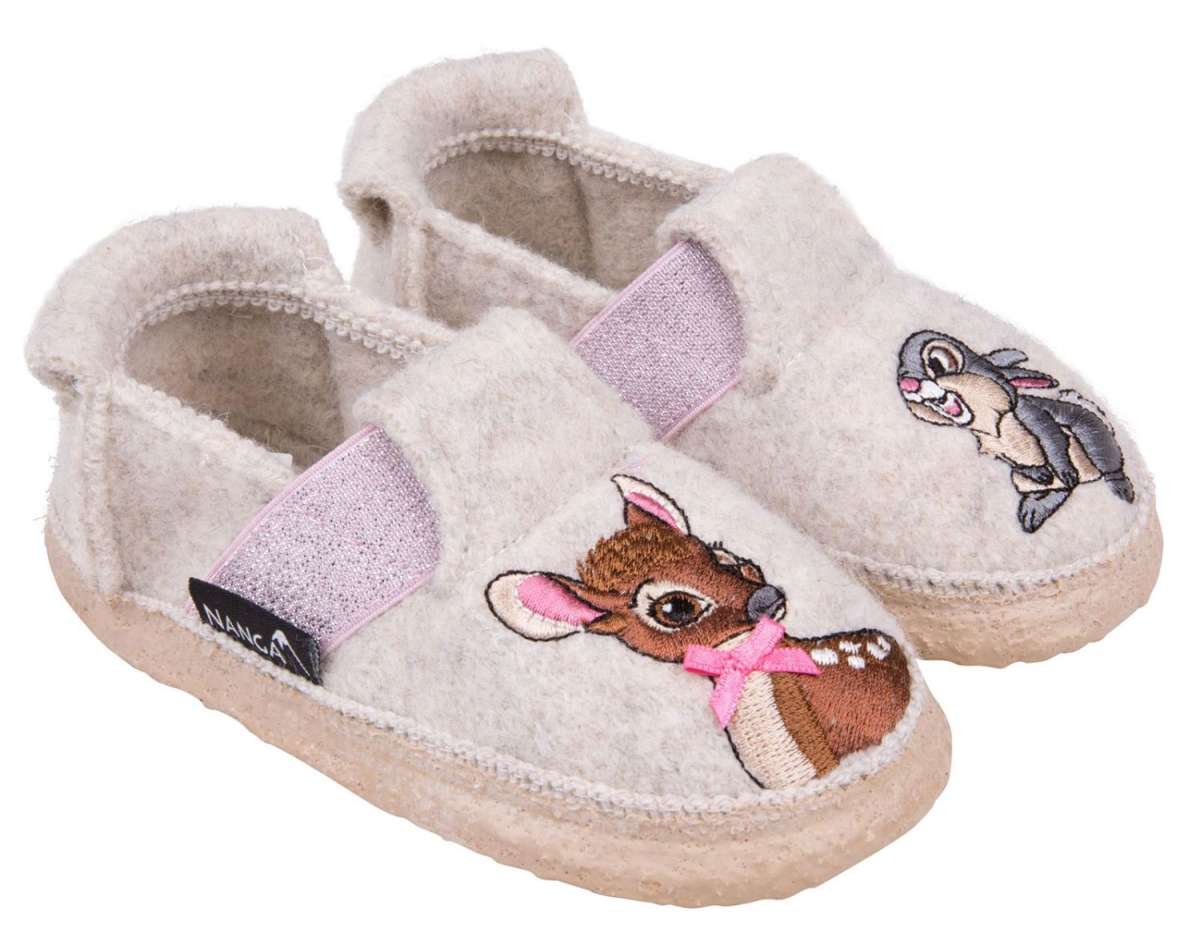 Nanga Wollfilz Hausschuhe - BAMBIS- Bambi und Klopfer 2.0 Nanga Wollfilz Hausschuhe - BAMBIS- Bambi und Klopfer 2.0
