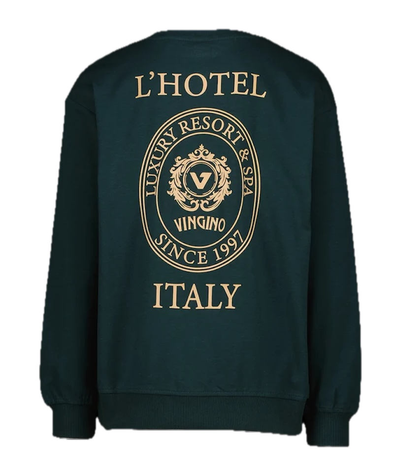 Vingino Jungen Pyjama Welegan in Scarab Green – Baumwoll-Schlafanzug mit Stretch
