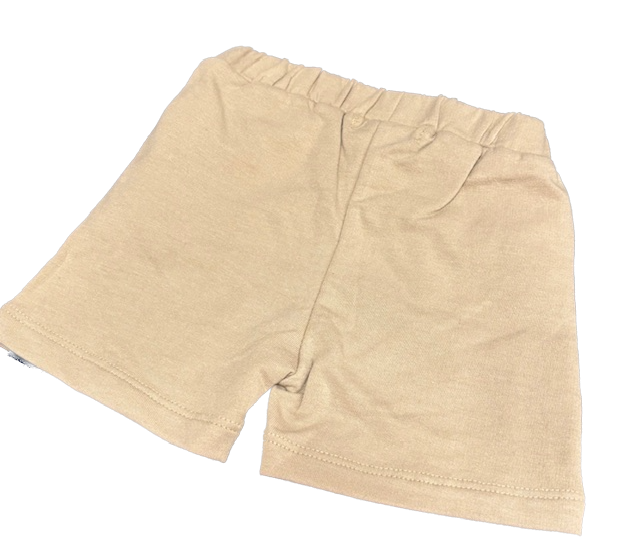Weekend a la Mer Odysee Set - Shorts & Kurzarm T-Shirt Blau Beige Gestreift - Segelboot