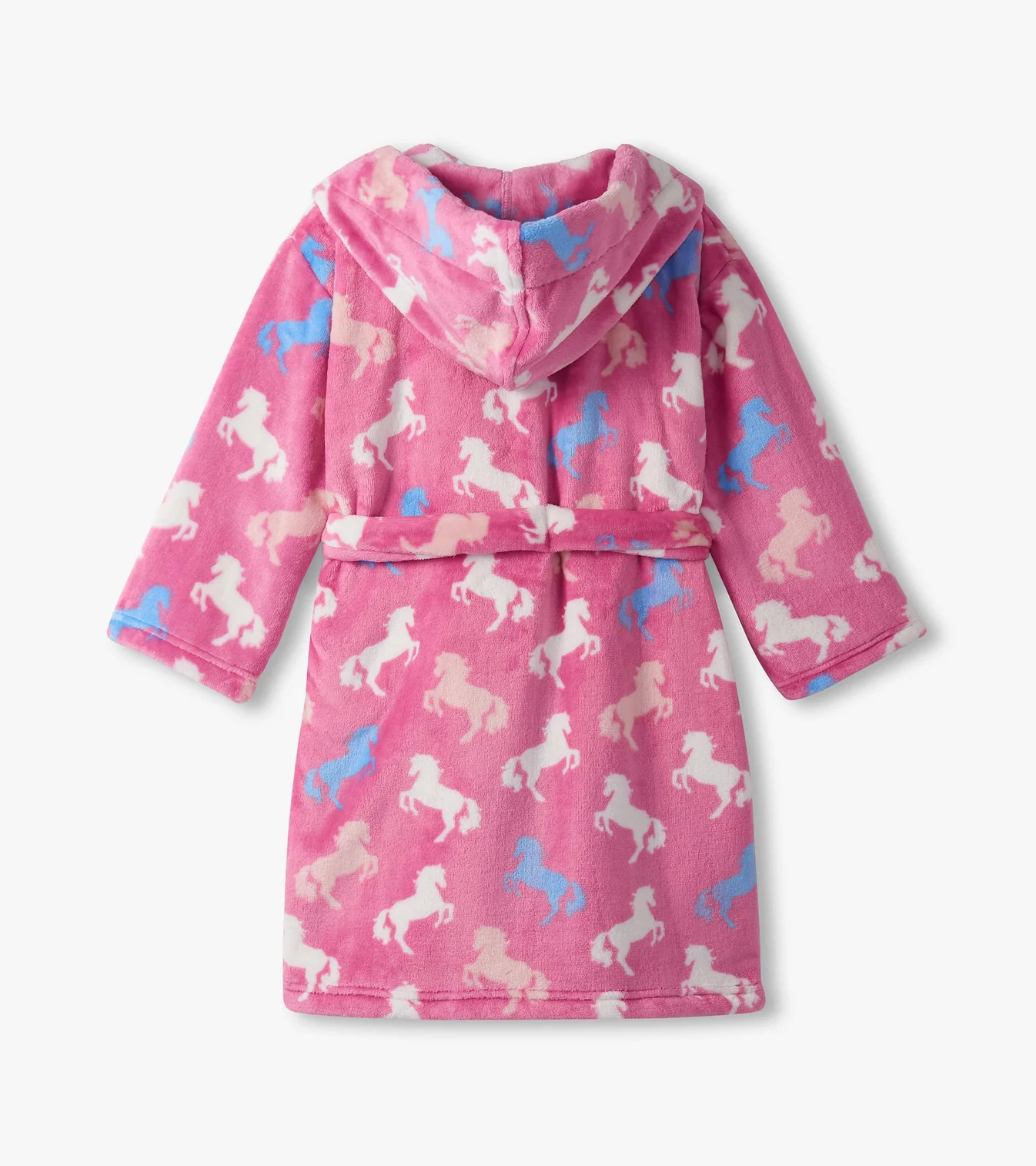 Hatley Bademantel Cozy & Fuzzy in Rosa Beautiful Horses - Pferde - SALE Hatley Bademantel Cozy & Fuzzy in Rosa Beautiful Horses - Pferde - SALE