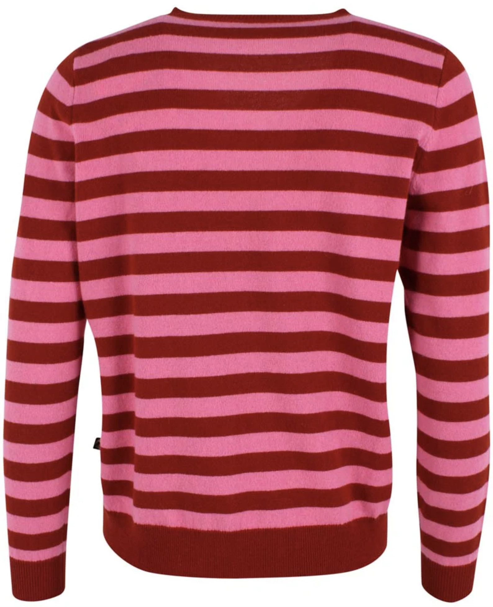 Danefae Damen Strickpullover Danesaint in Rosa/Weinrot gestreift Danefae Damen Strickpullover Danesaint in Rosa/Weinrot gestreift
