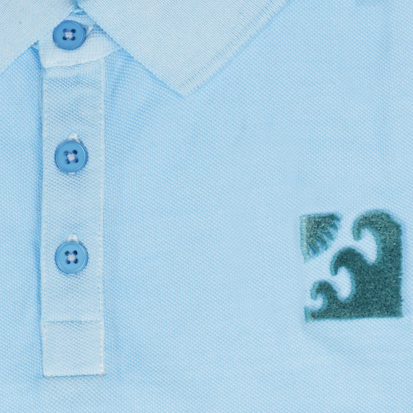 Tumble N Dry Loix Pique Kurzarm Polo Shirt in Hellblau