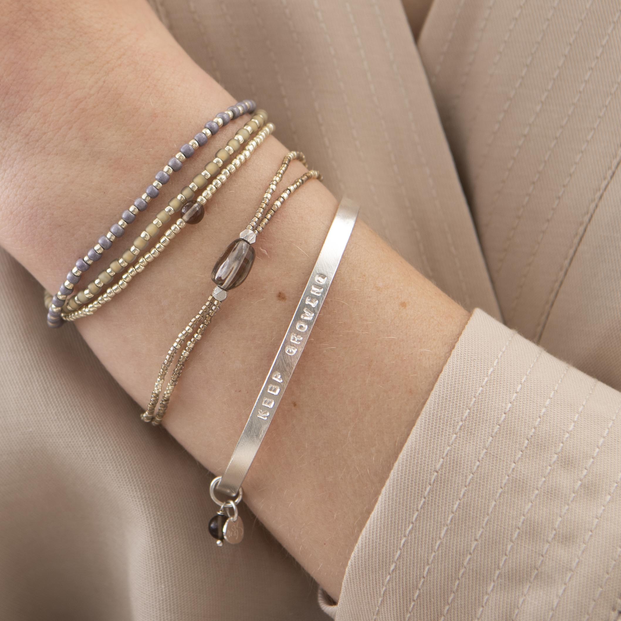 BL30213-Loyal-Smokey-Quartz-Silver-BracelethVI9Yzz6uNBNU A Beautiful Story Loyal Rauchquarz Silber Armband