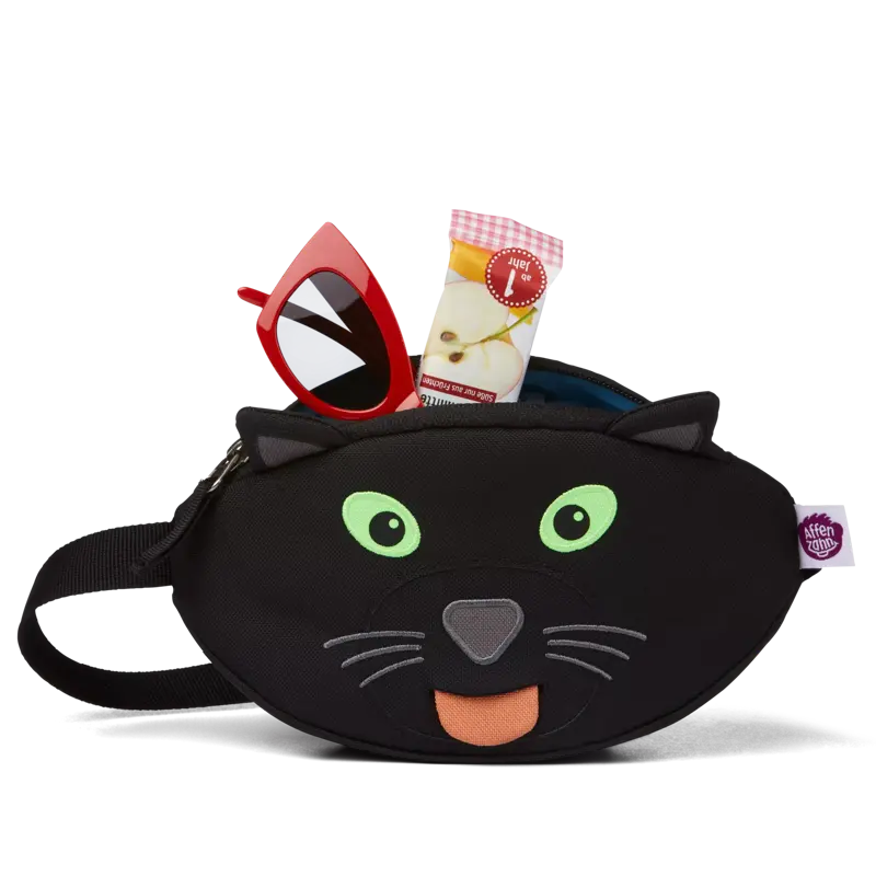 Affenzahn Bauchtasche Schwarzer Panther