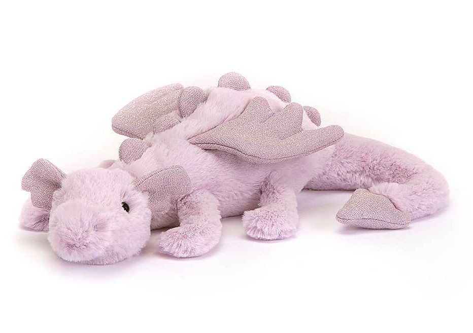 Jellycat Lavender Dragon - Drache in Flieder