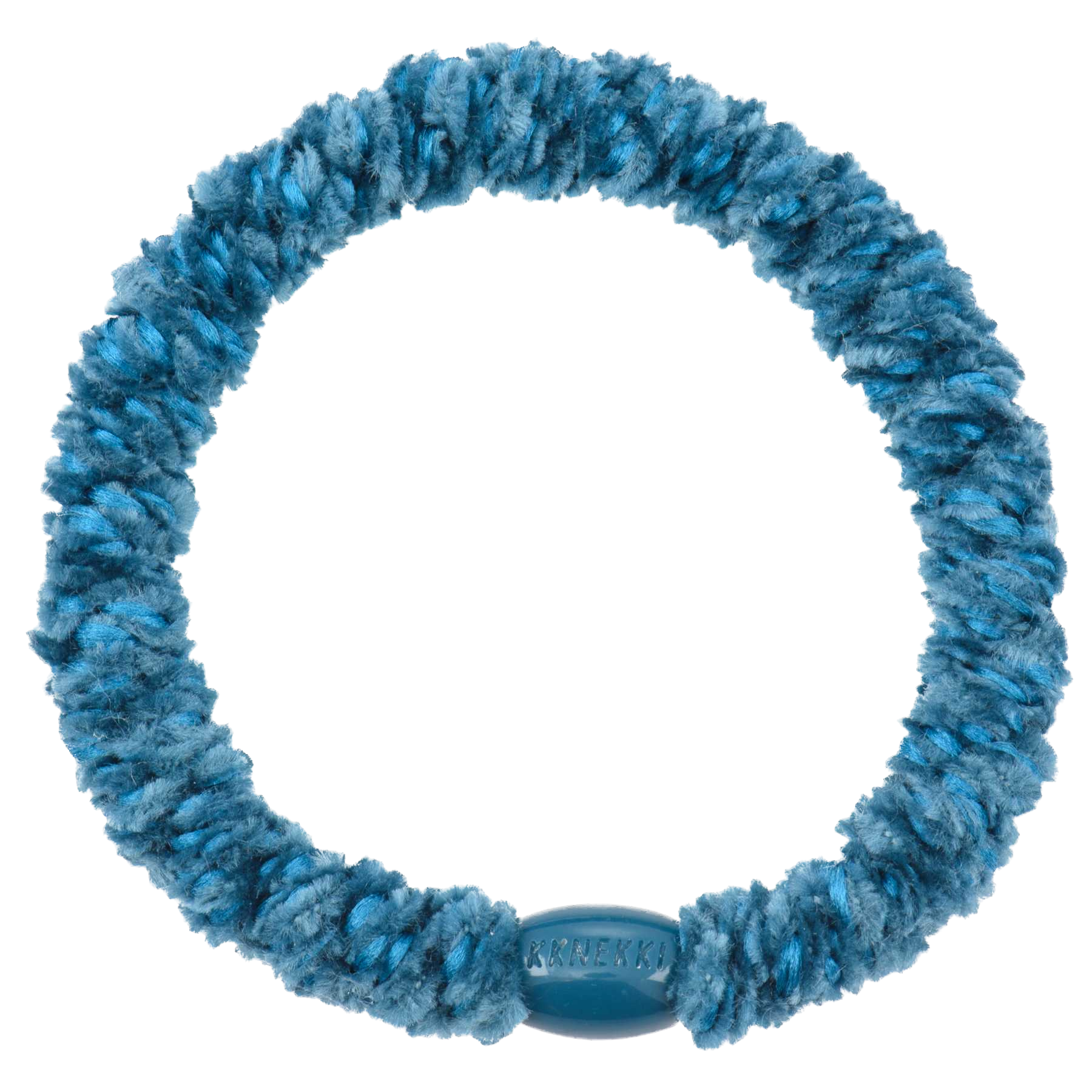 Kknekki Haargummi/Armband - Flauschi Air Force Blau - 1 Stück 
