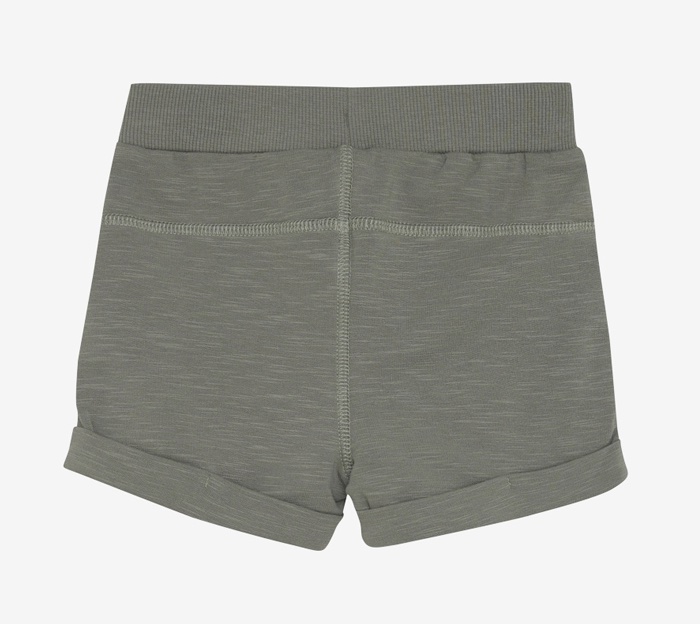 Minymo Jersey Sweat Short in Oliv Grün Minymo Jersey Sweat Short in Oliv Grün