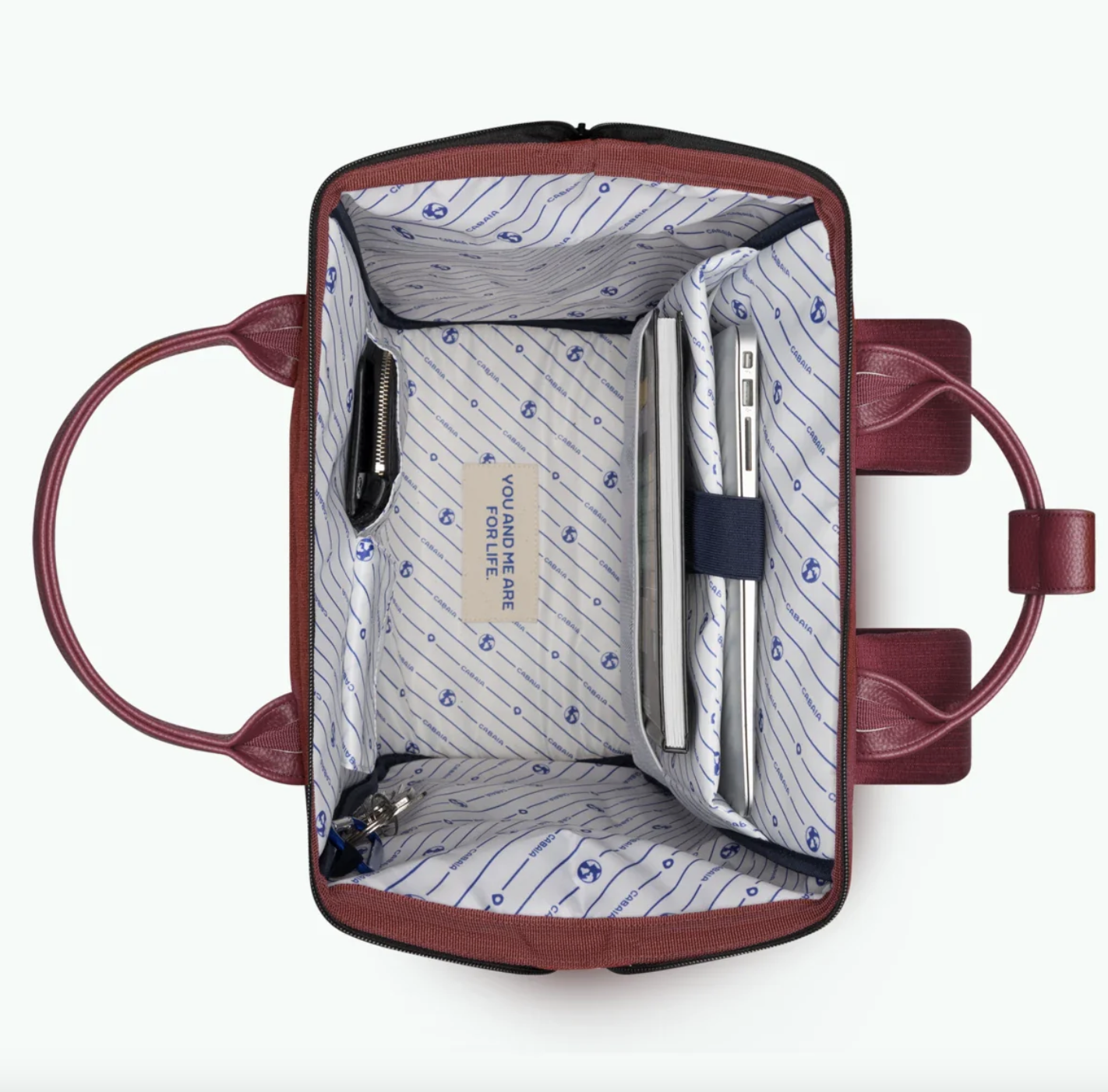 Cabaia Adventurer Rucksack Santiago de Cuba Large - Rot Cabaia Adventurer Rucksack Santiago de Cuba Large - Rot