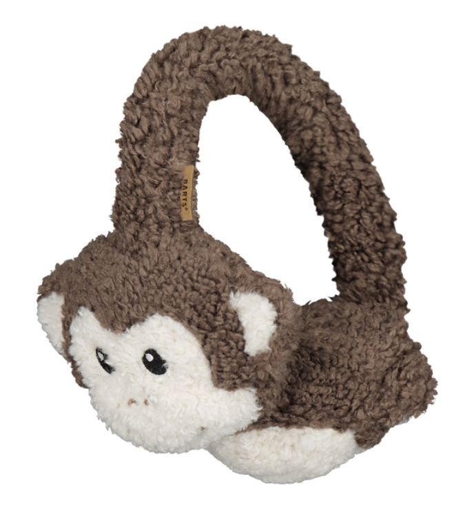 Barts Kids Teddy Ohrwärmer Earmuffs mit Teddyfell in Brown - Affe Barts Kids Teddy Ohrwärmer Earmuffs mit Teddyfell in Brown - Affe