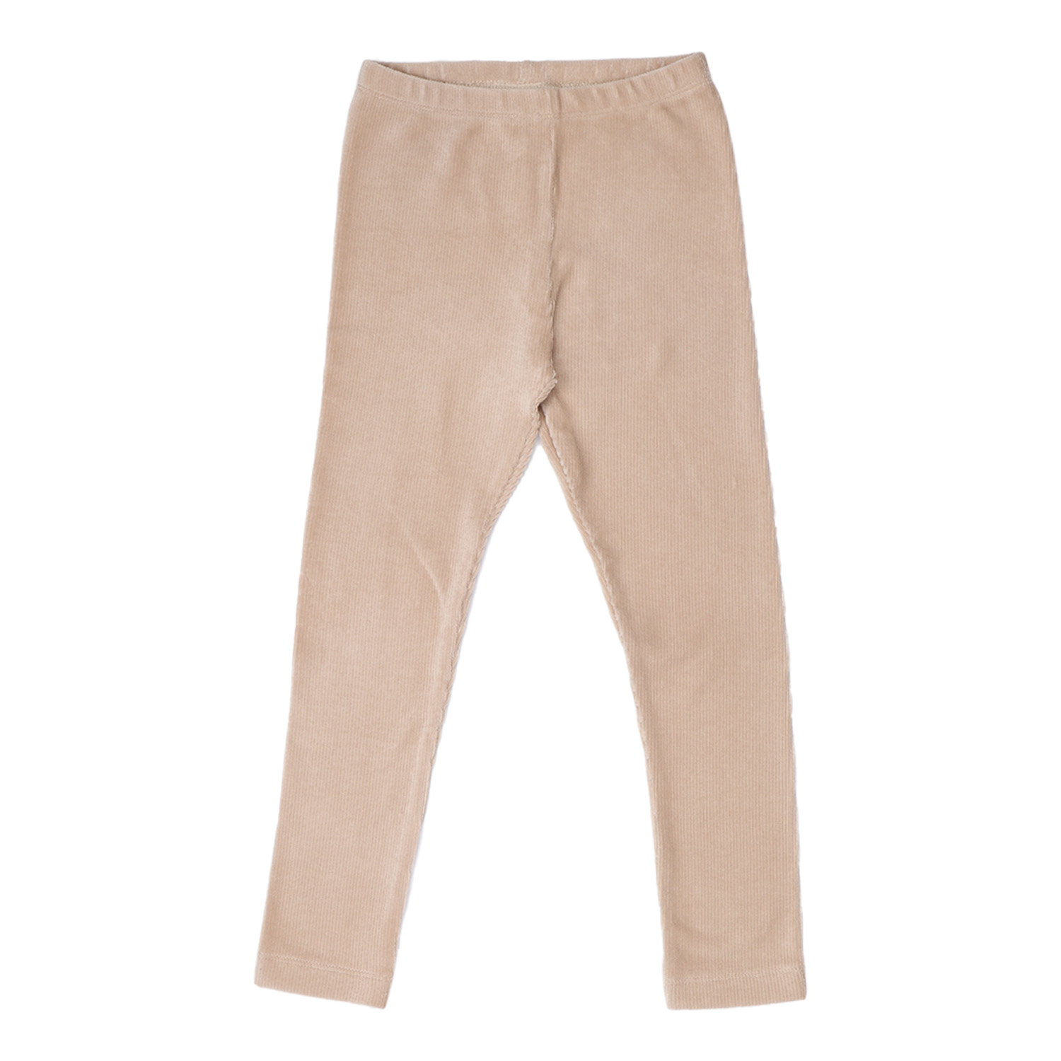 Walkiddy Velours Legging Oxford Tan in Beige
