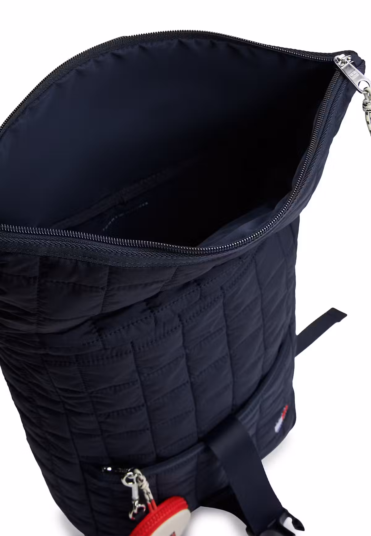 Tommy Hilfiger Rucksack Gesteppt - Wavy Flag Quilted Backpack in Navy Blau Tommy Hilfiger Rucksack Gesteppt - Wavy Flag Quilted Backpack in Navy Blau