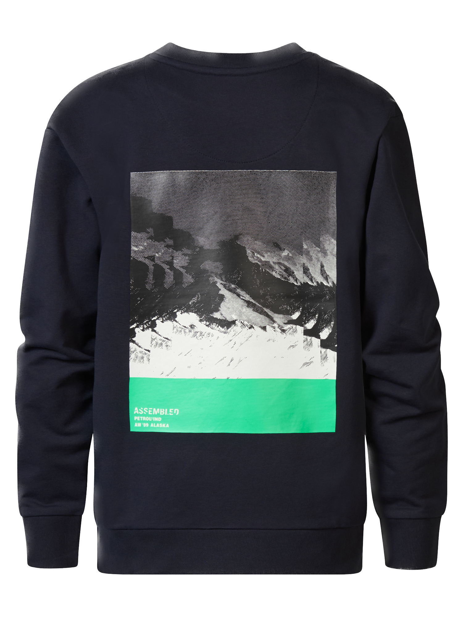 Petrol Industries Boys Sweatshirt in Navy - Backprint Berg - SALE Petrol Industries Boys Sweatshirt in Navy - Backprint Berg - SALE