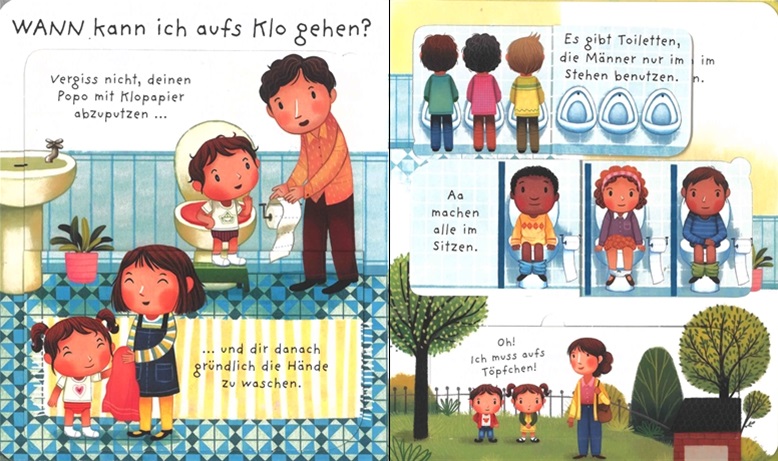 Usborne Windel, Töpfchen & Klo - Wohin mit dem Popo?