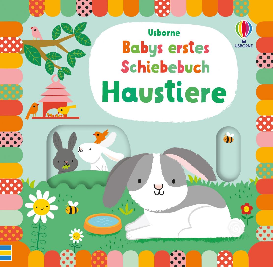 9781789417333_cover_image Usborne Babys erstes Schiebebuch - Haustiere