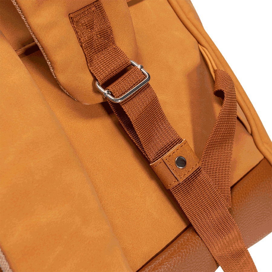 TDM-S21-MOSCOU-MEDIUM-BOUCLES-BD Cabaia Rucksack MOSCOU Medium Laptop-Fach - Braun